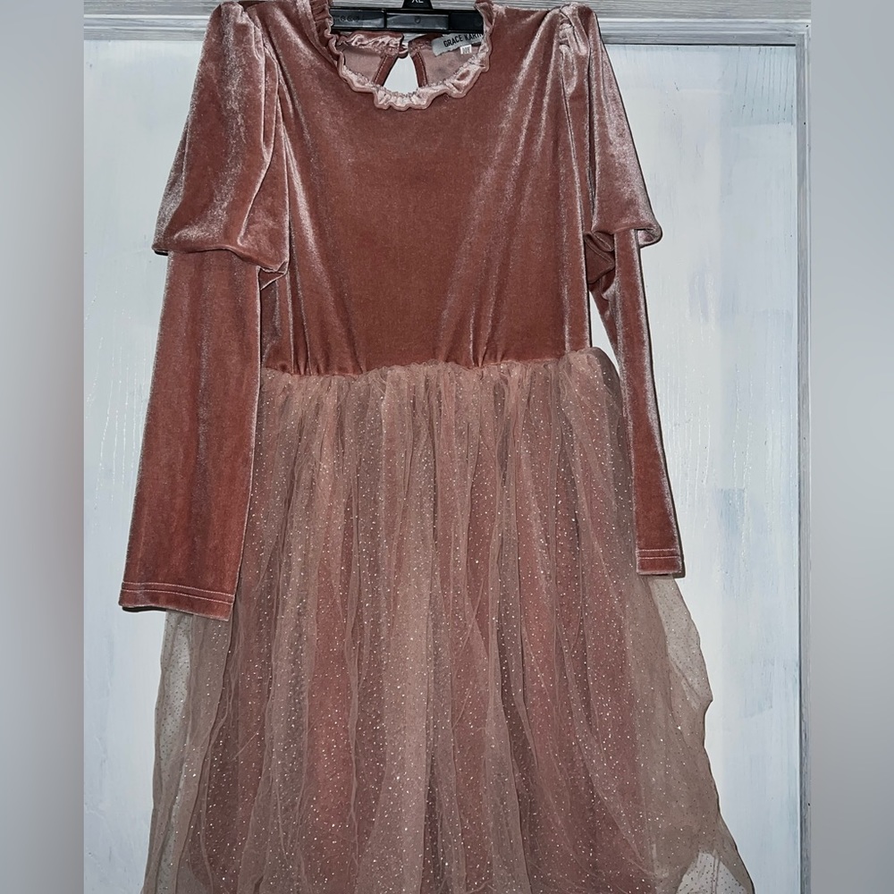 Girl’s Blush Party Dress